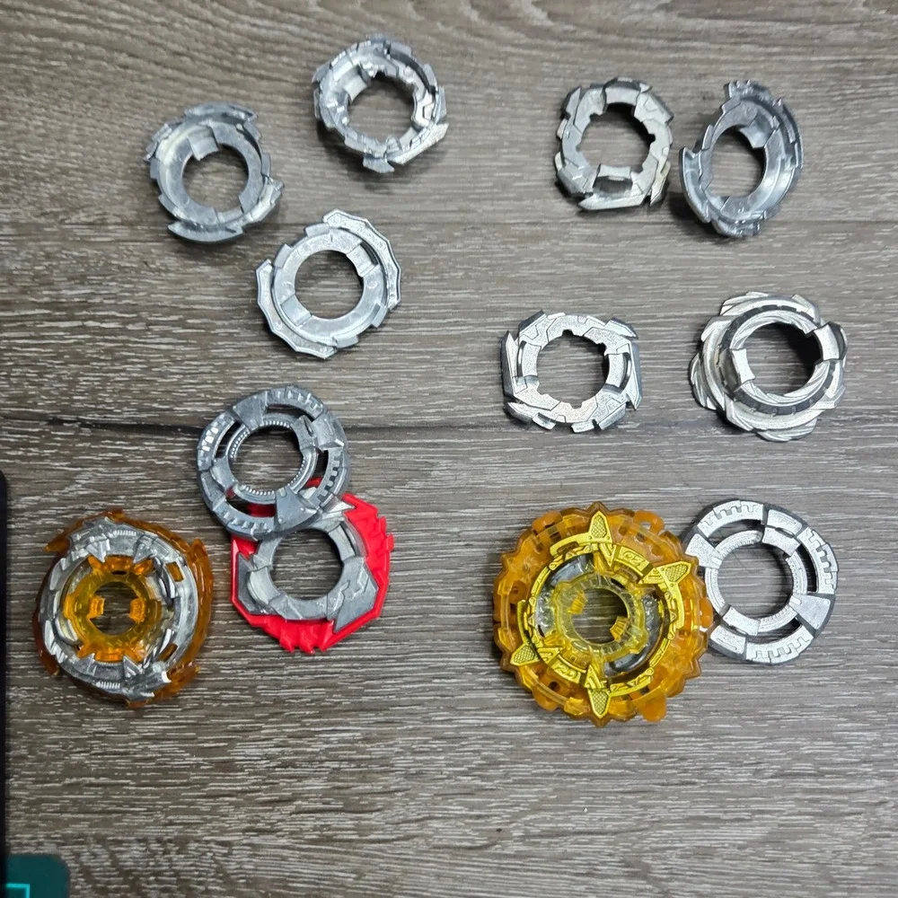 Beyblade Burst Forge Discs Frames Core Armor Lot 12 Assorted Multicolor Parts